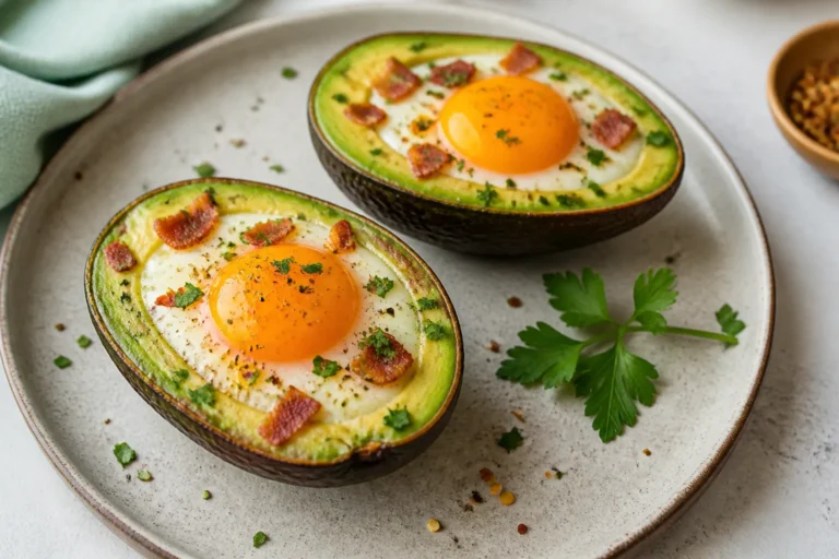 Keto Avocado Baked Eggs – A Simple, Satisfying Breakfast