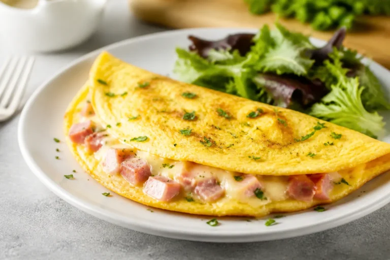 Keto Ham and Cheese Omelet – A Simple, Satisfying Low-Carb Breakfast