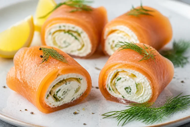 Keto Smoked Salmon Breakfast Roll-Ups – Easy, Fresh, and Satisfying