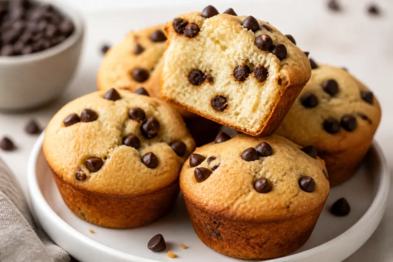 Keto Chocolate Chip Muffins – Soft, Satisfying, and Low-Carb