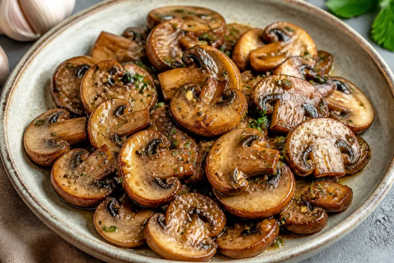Keto Garlic Butter Mushrooms – Simple, Savory, and Satisfying