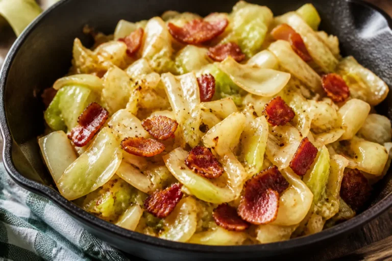 Keto Bacon Fried Cabbage – A Cozy, Low-Carb Skillet Favorite