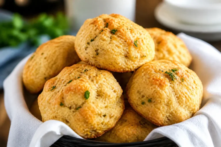 Keto Cheddar Bay Biscuits – Buttery, Cheesy, Low-Carb Comfort
