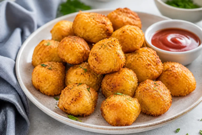 Keto Cheesy Cauliflower Tots – Crispy, Comforting, and Low-Carb