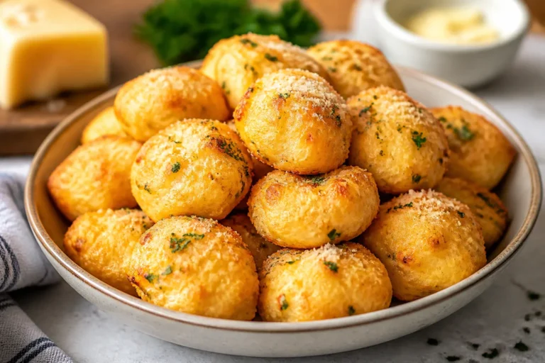 Keto Garlic Parmesan Cheese Puffs – Light, Savory, And Low-Carb